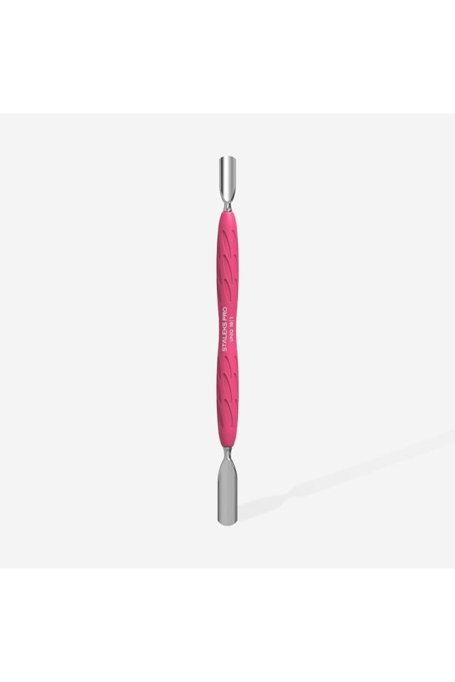 STALEKS ''Gummy'' UNIQ 10 TYPE 1 Silikon Saplı Tırnak Eti İtici (Geniş Yuvarlak + Dar Yuvarlak İtici)
