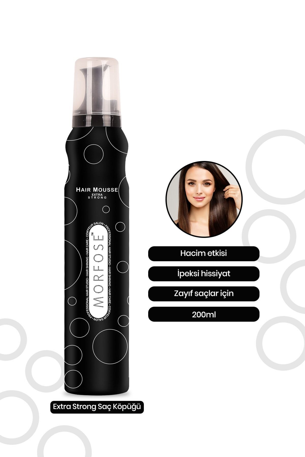 Morfose Extra Strong Saç Köpüğü 200 Ml