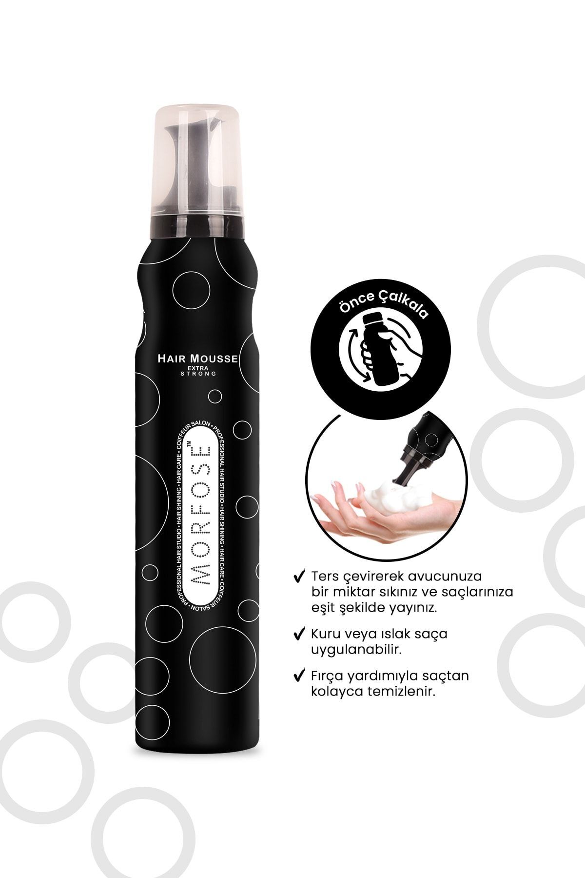 Morfose Extra Strong Saç Köpüğü 200 Ml