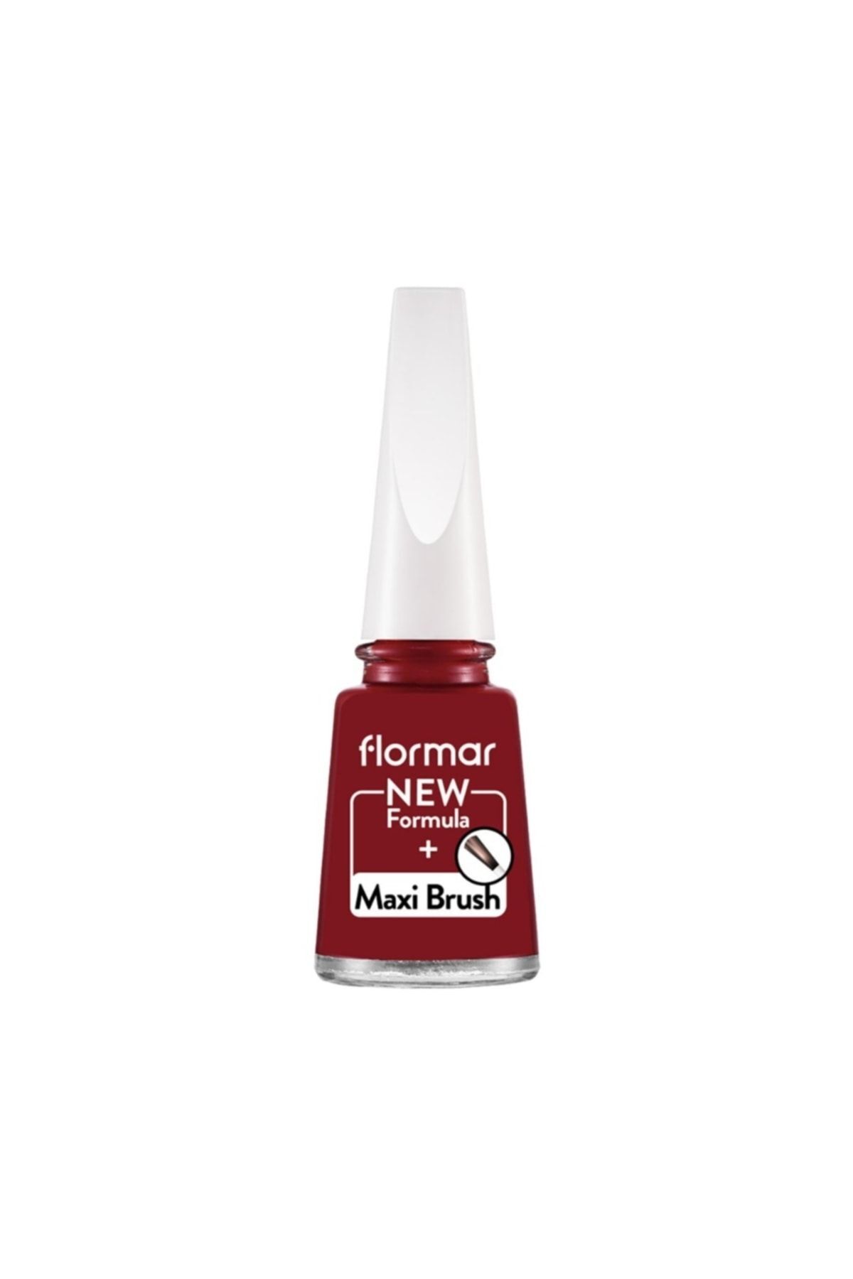 Flormar Nail Enamel Yüksek Pigmentli & Parlak Bitişli Oje Fne-228 Bordeaux Red