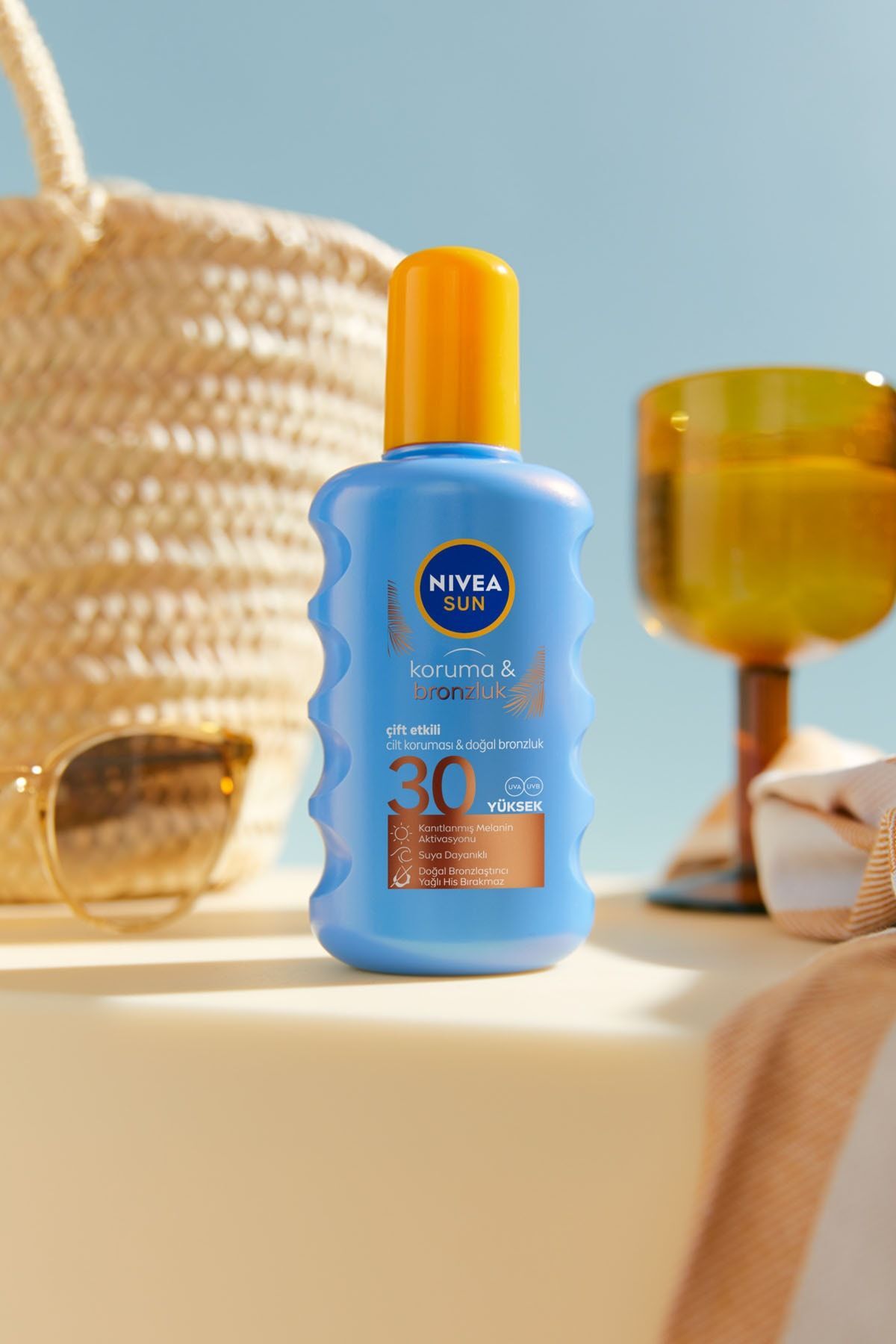 Nivea Sun Spf 30 Koruma & Bronzluk Güneş Spreyi 200ml Yüksek Güneş Koruması Ve Doğal Bronzlaştırıcı