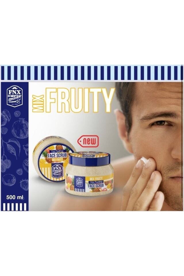 Fnx Barber Fnx Mıx Fruıty Scrub Karışık Meyve Aromalı Yüz Peelingi 500 Ml