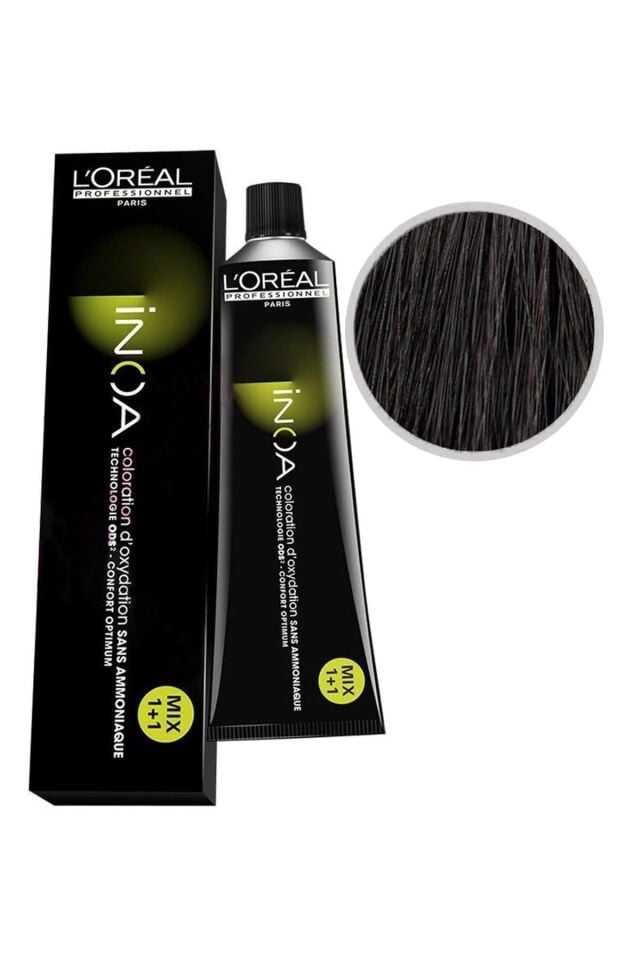 L'oreal Professionnel İnoa 4 Kahve Saç Boyası 60 ml