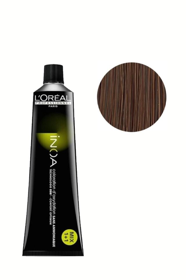 İNOA Saç Boyası 6,1 Koyu Kumral Küllü 3474630414747