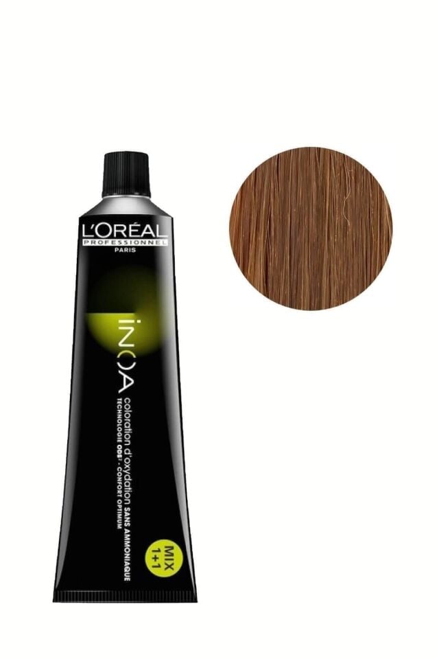 İNOA Saç Boyası 8,1 Koyu Sarı Küllü 3474630416444 (oksidansız)
