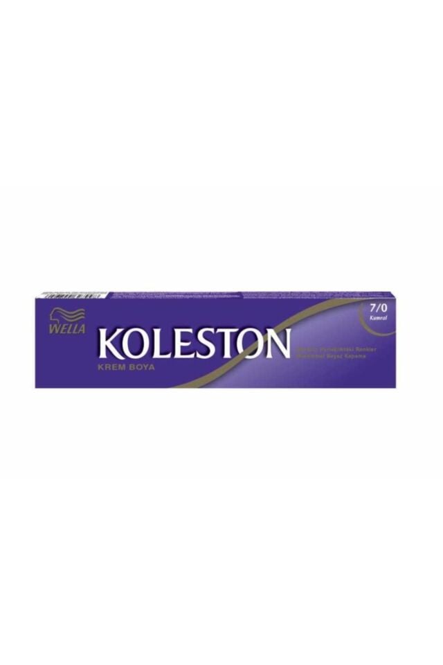 Wella Koleston Single Tüp Boya 7/0 Kumral