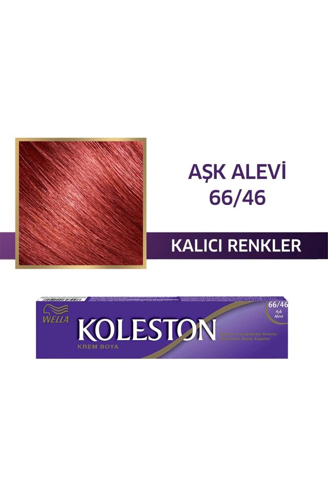 Wella Koleston Single Tüp Boya 66/46 Aşk Alevi
