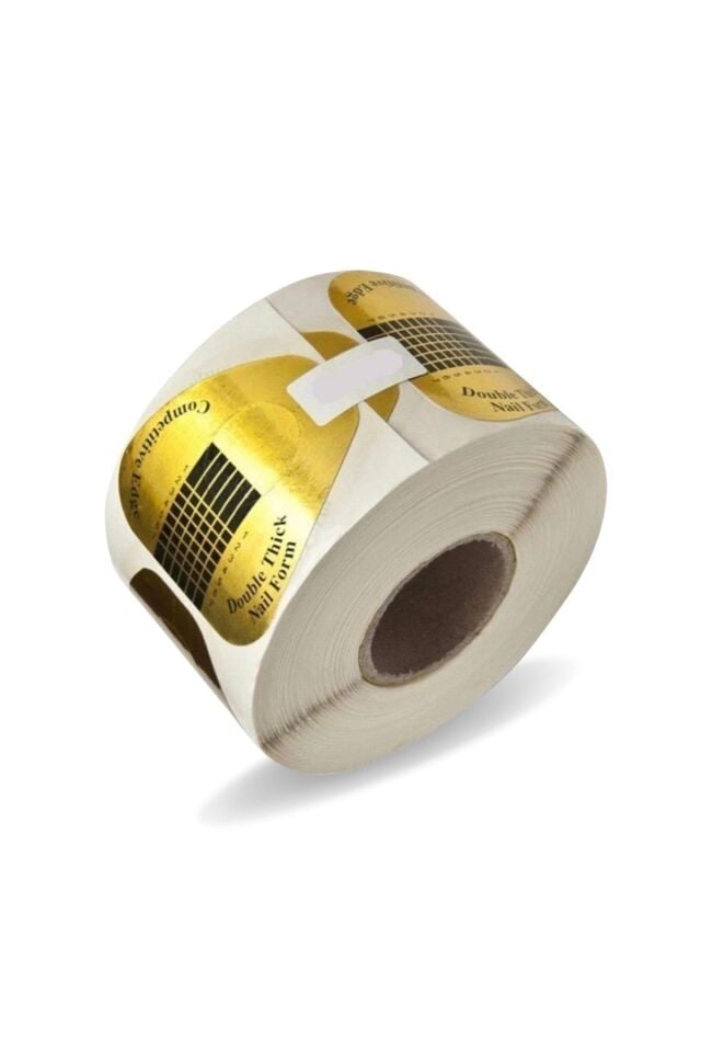 Protez Tırnak Gold Şablon 500'lü / Rulo