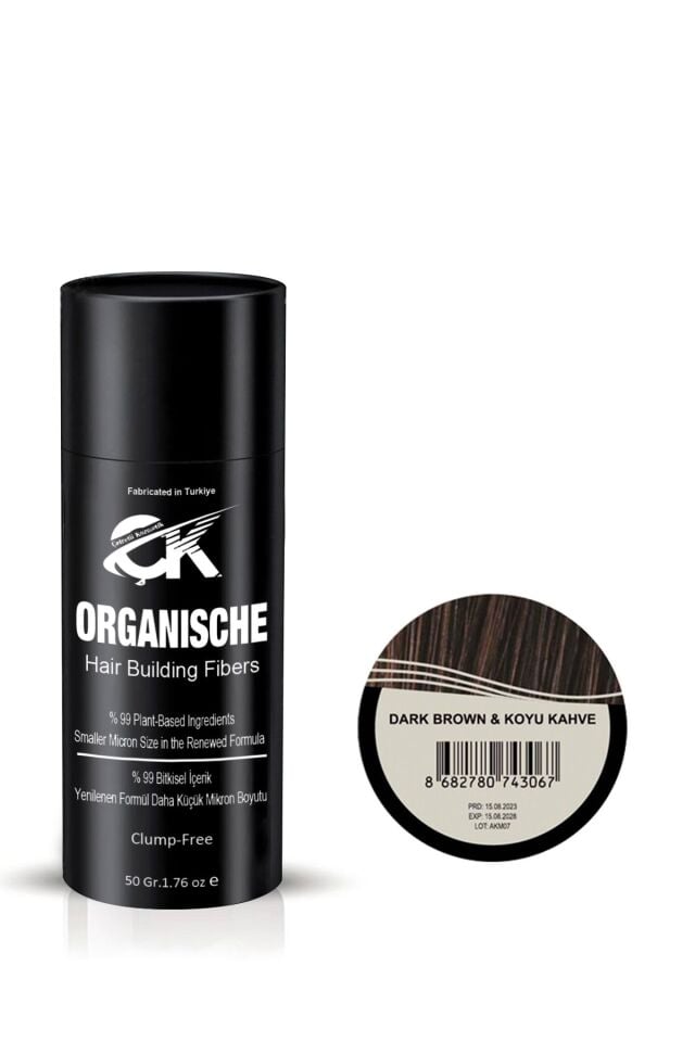 Organısche Hair Keratin Fibers Topik