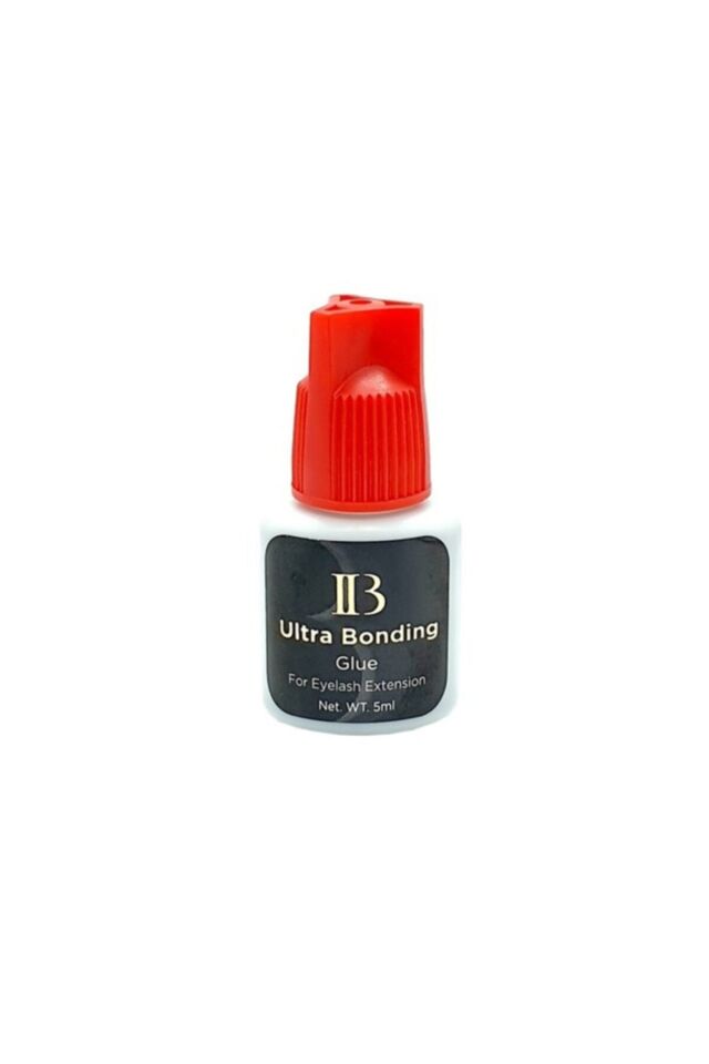 IB I-Beauty Hyper Bond 5 Ml Ipek Kirpik Yapıştırıcısı kırmızı Kapak