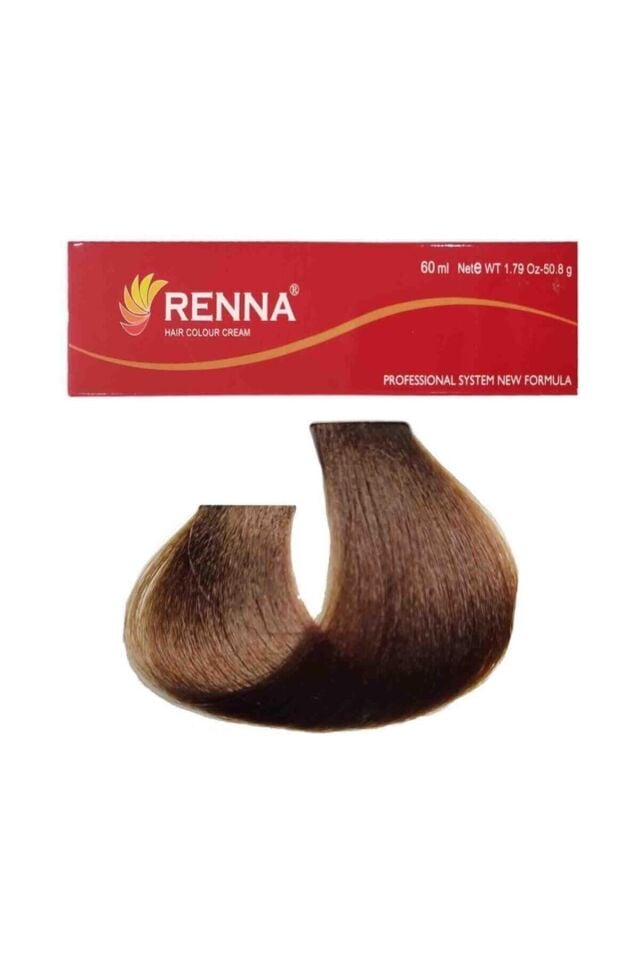 Renna Color Kumral Tüp Boya 60 ml 7-0
