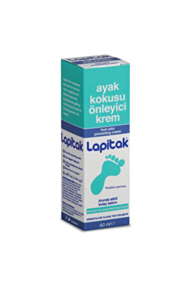 Lapitak Ayak Kokusu Önleyici Krem 60 ml (3 Adet)