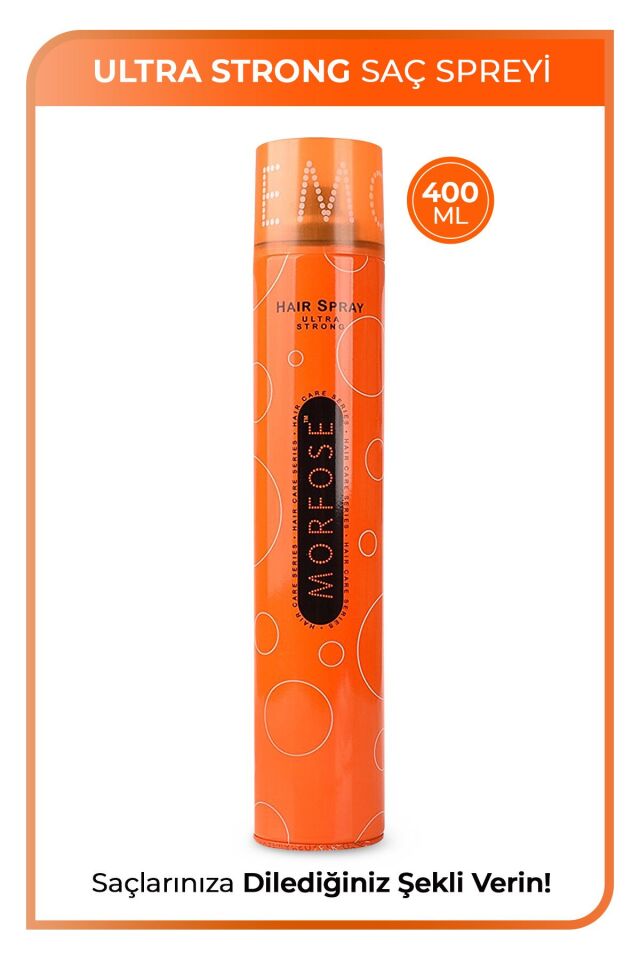 Ultra Strong Saç Spreyi 400 ml - Ultra Güçlü Tutuş