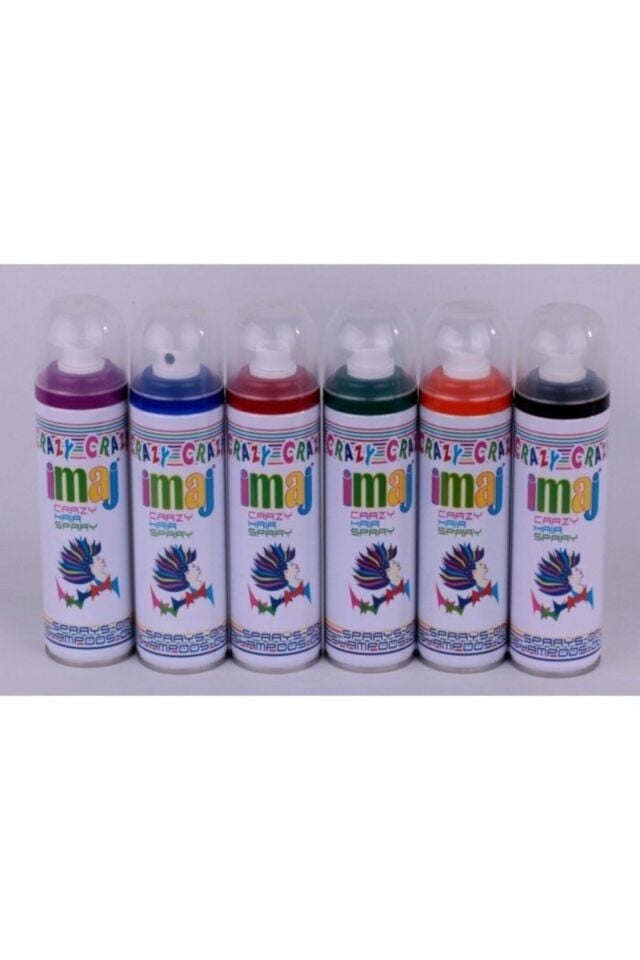 Imaj Kırmızı Sprey Saç Boyası 100ml