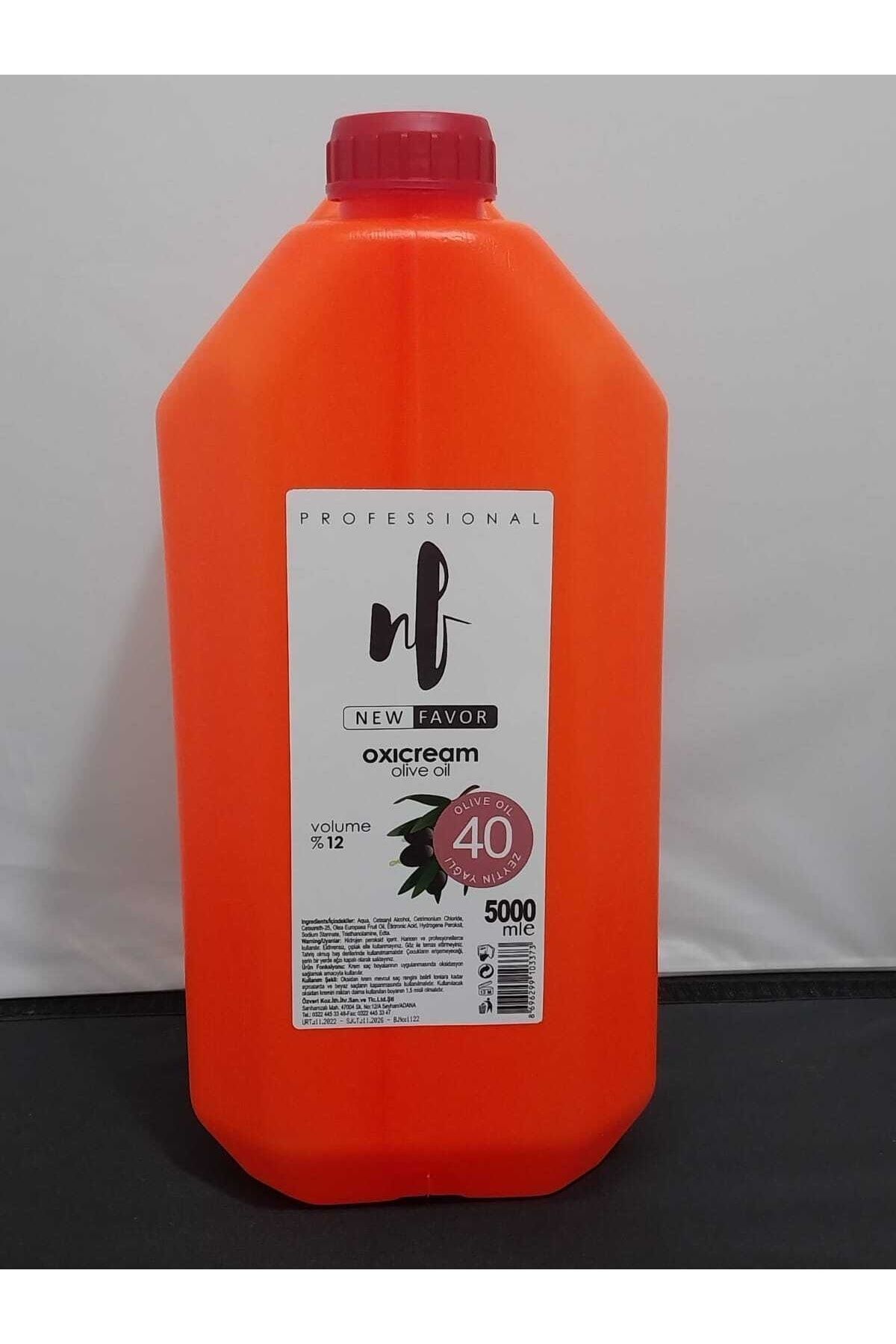 Oksidan Krem Zeytin Yağlı 40 Volume %12 5000 Ml