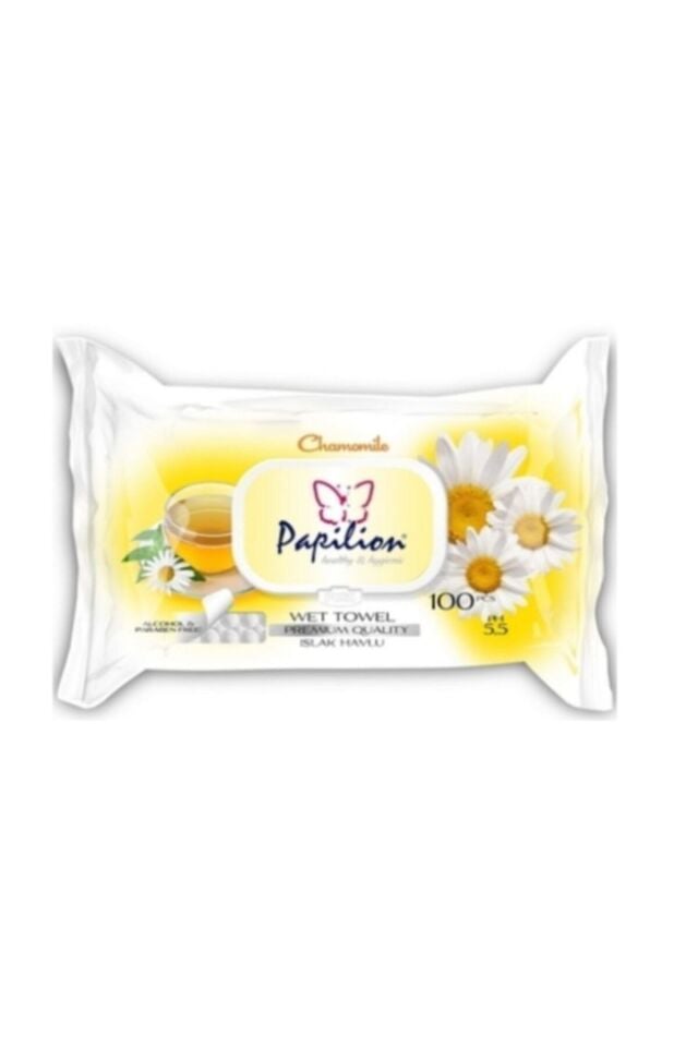 Papilion Papatyalı 100'lü Islak Mendil
