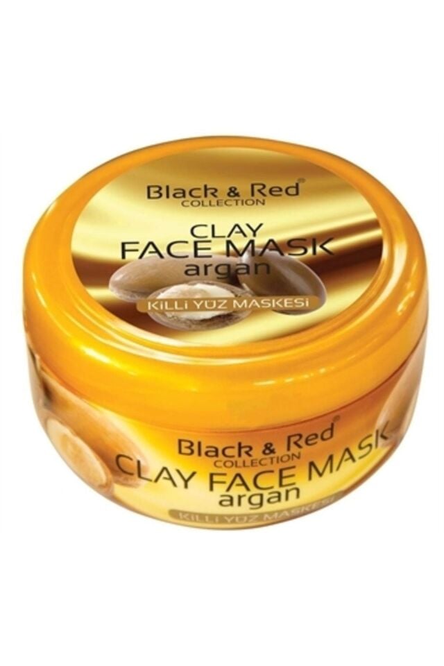 Black & Red Argan Yağlı Kil Yüz Maskesi 400 gr