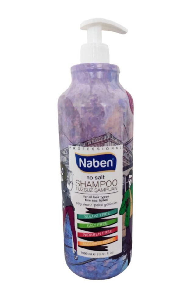 Parabensiz Tuzsuz Şampuan 1000 ml