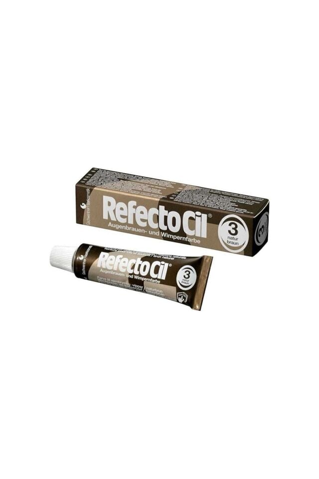 Refectocil Naturel Kahve Kaş ve Kirpik Boyası No:3 15ml