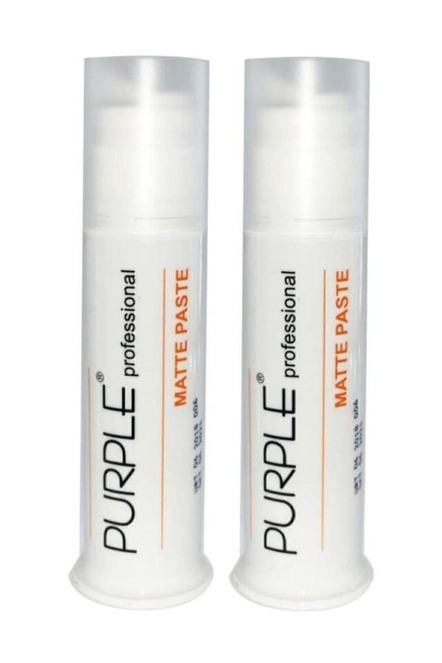 Purple Professional Saç Şekillendirici Mat Wax 100 ml x 2 Adet