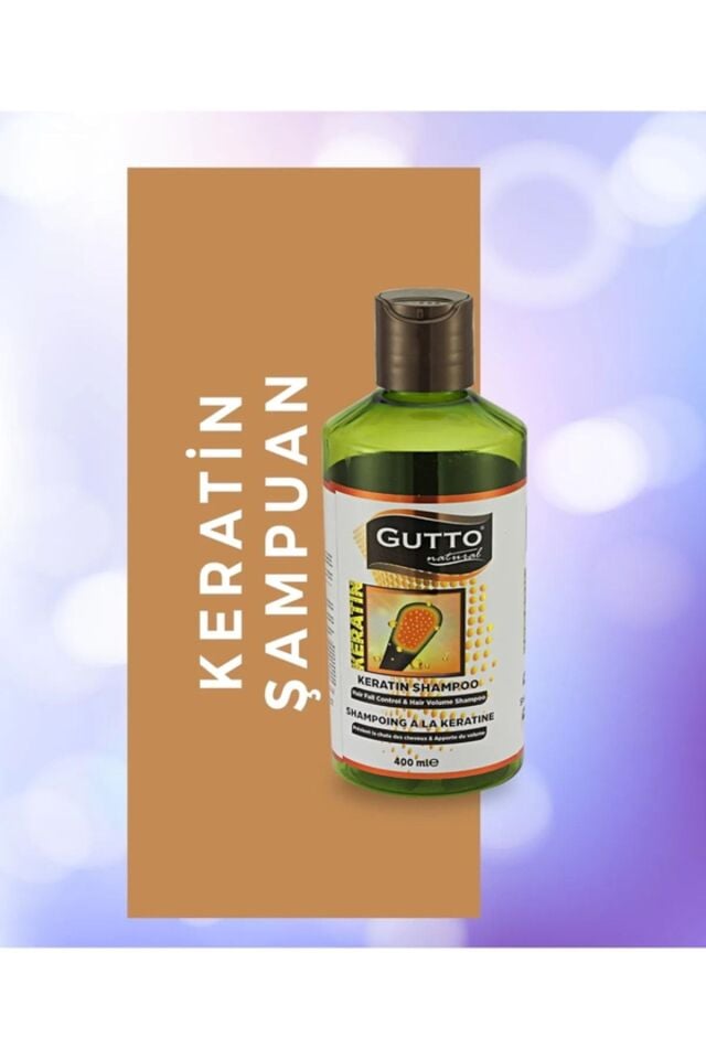 Keratinli Kök Hücre Aktif Ajanlı Şampuan 400 ml