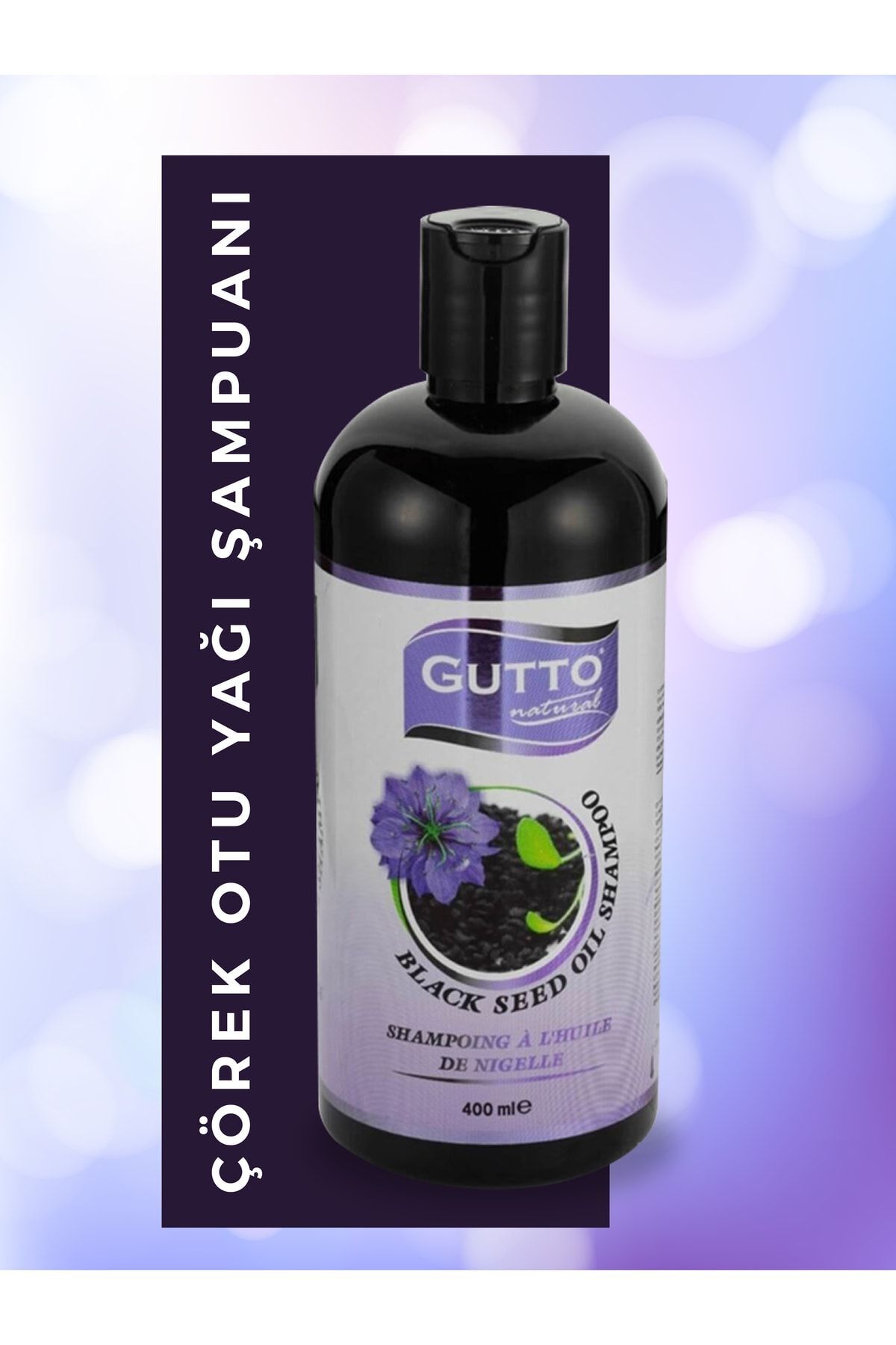 Gutto Çörekotu Yağı Şampuanı 400 ml