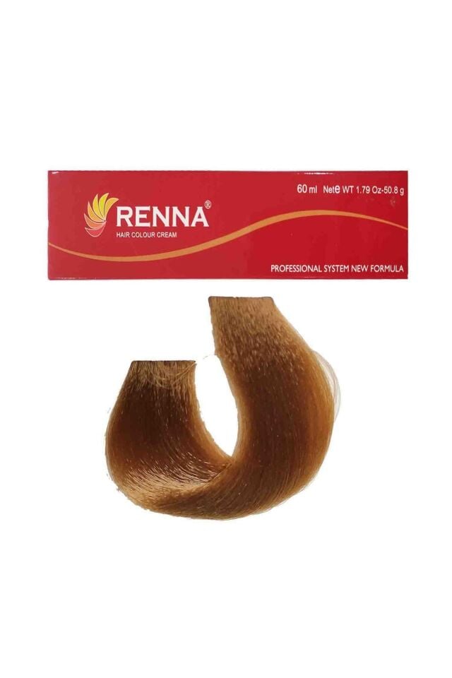 Renna Color Açık Karamel Saç Boyası Tüp 60 ml 8.73