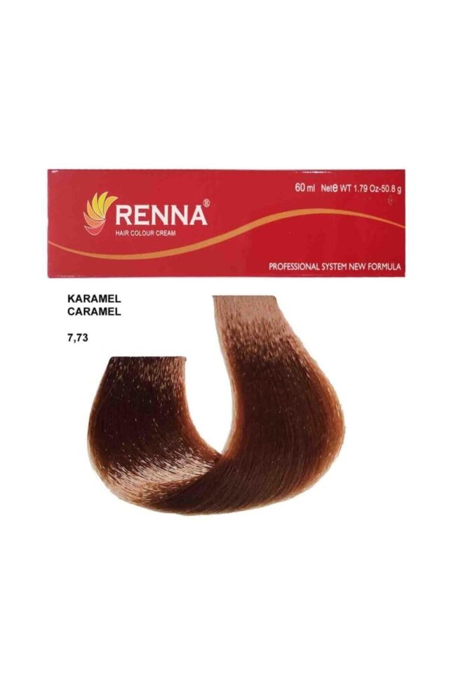 Renna Color Karamel Saç Boyası Tüp 60 ml 7.73