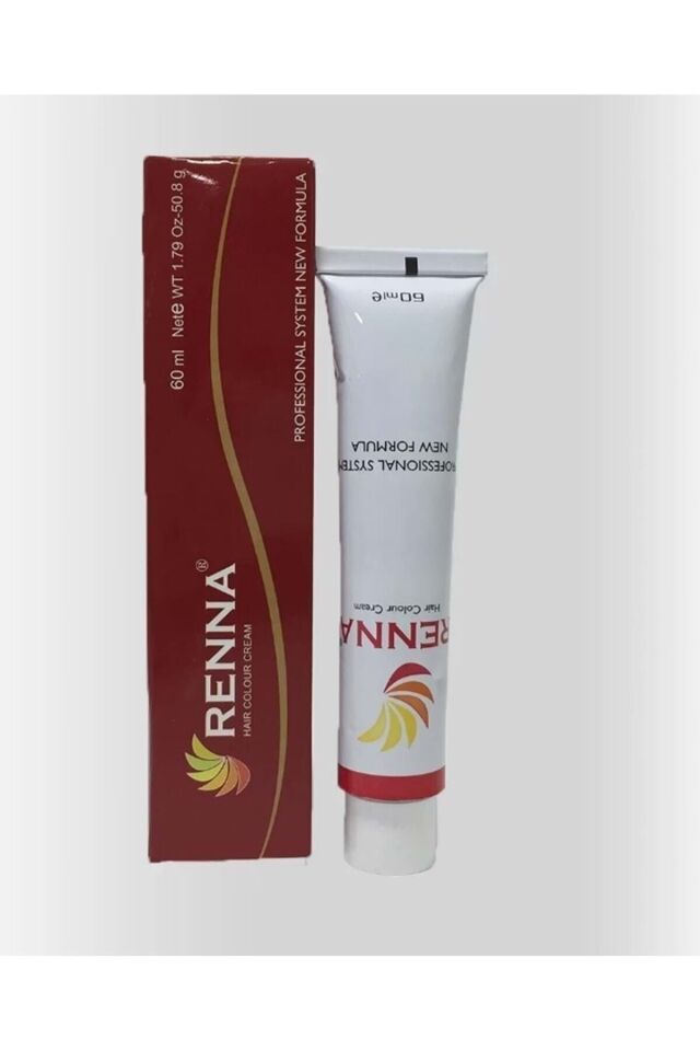 Renna Color Yoğun Koyu Kumral Krem Saç Boyası 60 ml 6R
