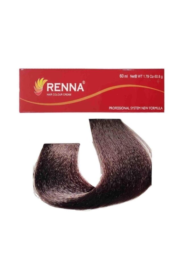Renna Color Küllü Kumral Saç Boyası Tüp 60 ml 7.1