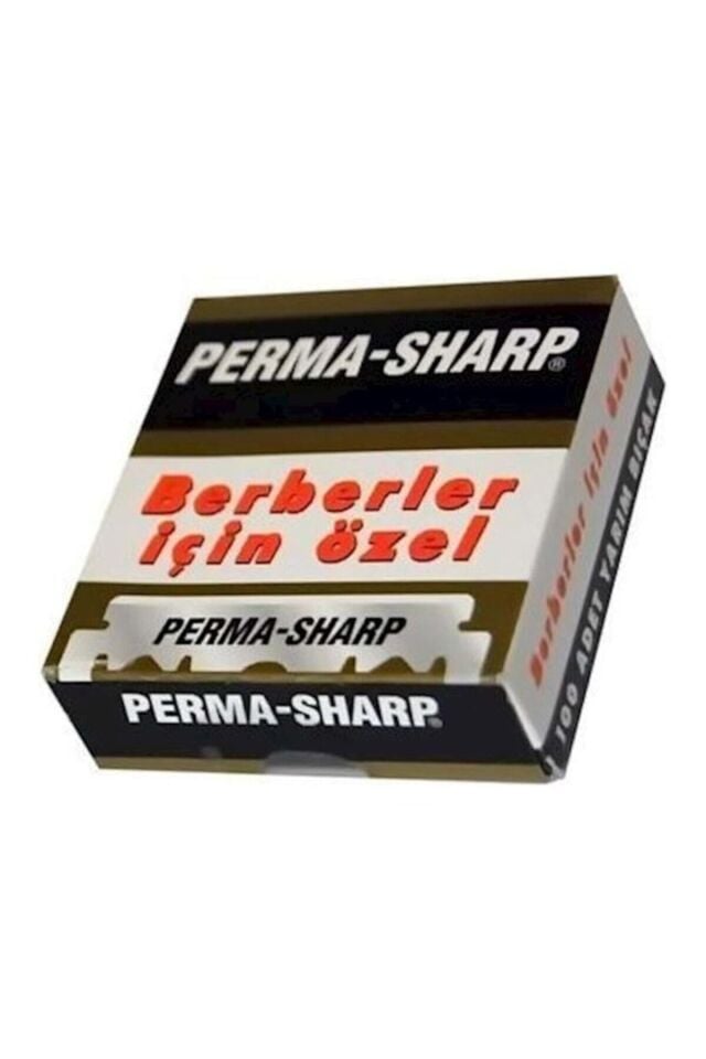 Perma Sharp Profesyonel Kesilmiş 100'lü Kırık Jilet