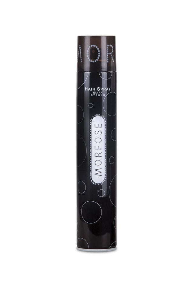 Morfose Saç Spreyi Extra Strong Siyah 400 Ml