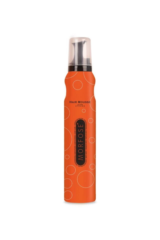 Morfose Ultra Strong Saç Köpüğü (TURUNCU) 200 ml