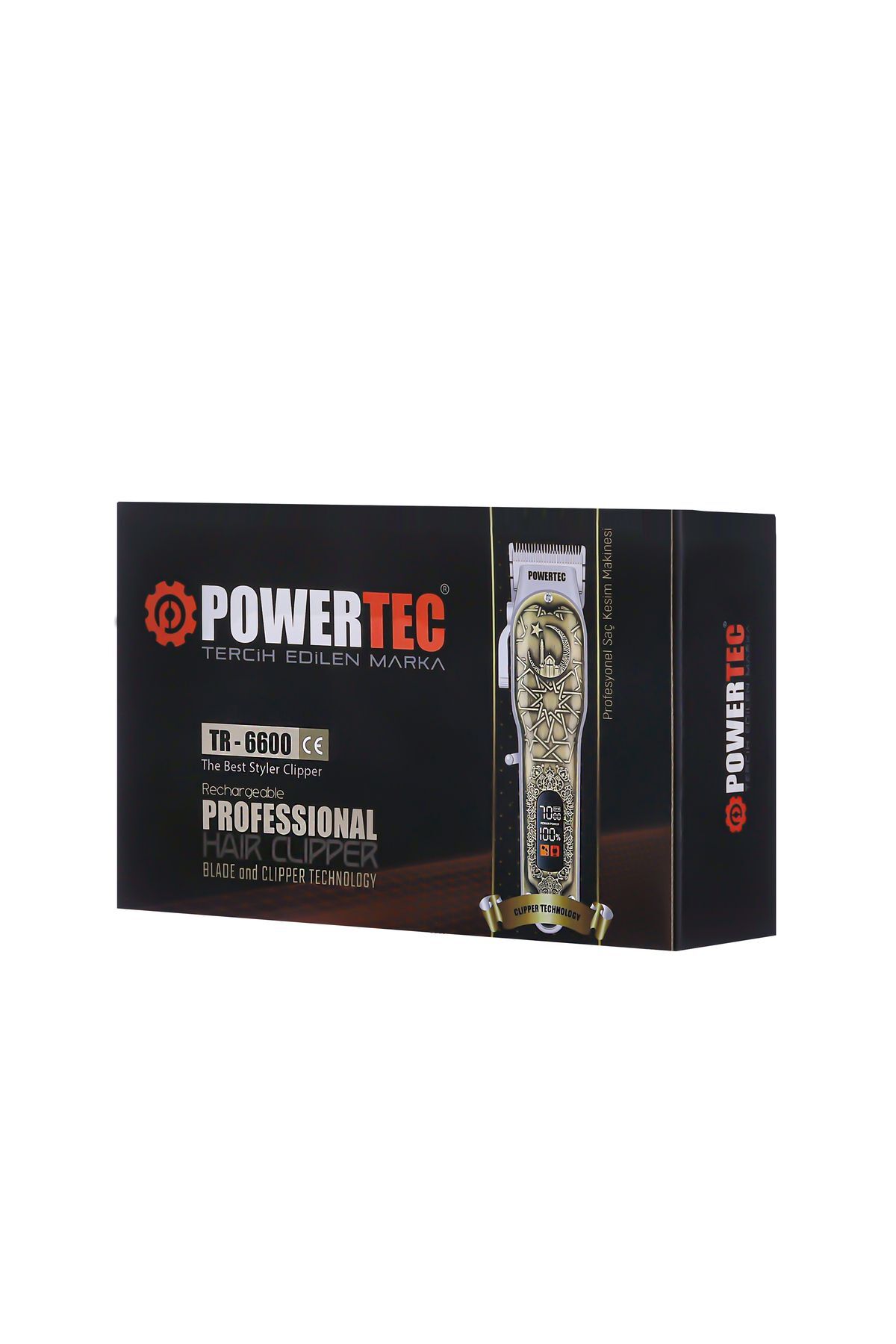 POWERTEC TR-6600 Profesyonel Usb Type-C Şarjlı Saç Sakal Tıraş Makinesi